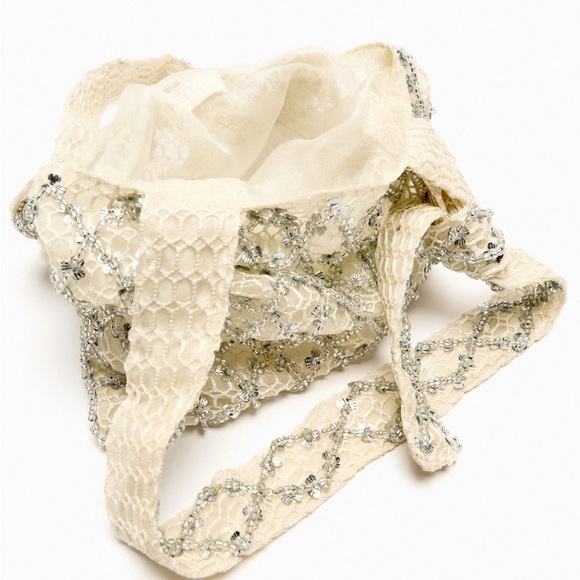 Zara beaded tote bag - Picture 10 of 13